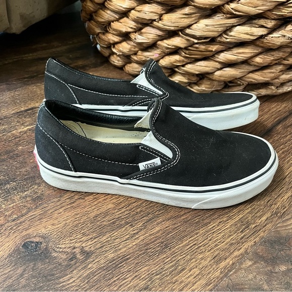 VANS Off The Wall Black Unisex Skateboard Shoes Men’s 6.5 Women’s 8 - Picture 1 of 5
